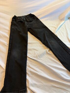 Thereabouts Kids Black Jeans Size 8 Straight Leg Denim Everyday Casual